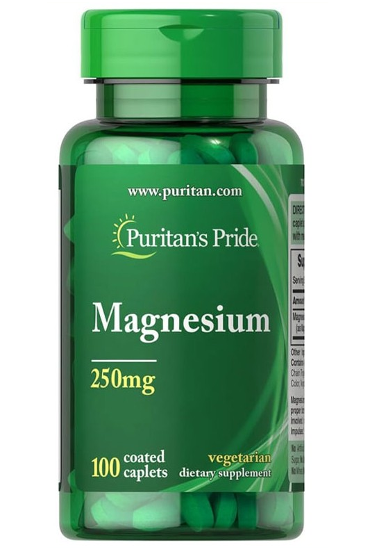 magnesium 250 mg 100 coated caplets magnesium 250 mg 100 coated caplets